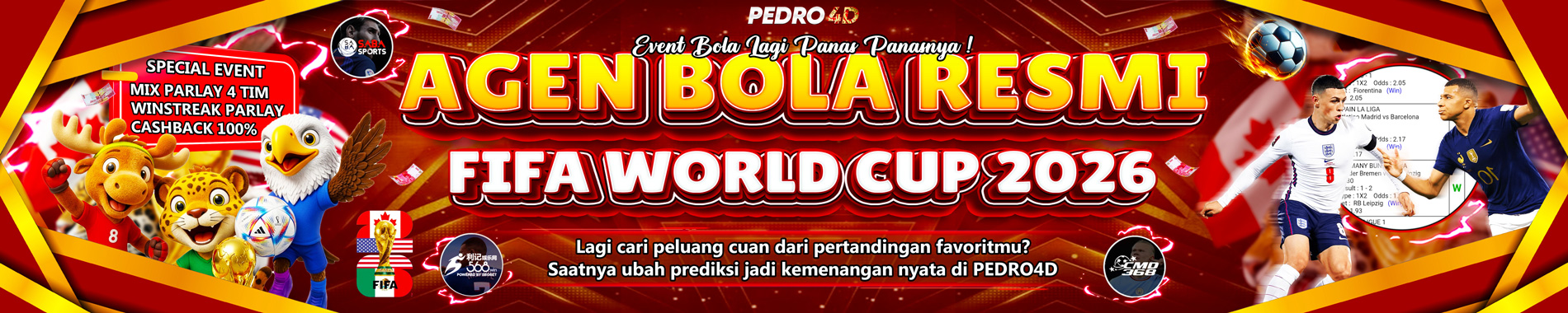 pedro4d world cup 2026 piala dunia 2026